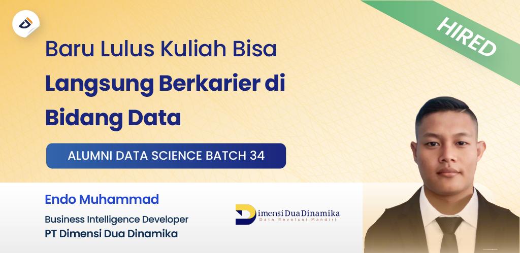 Baru Lulus Kuliah Langsung Berkarier di Bidang Data Berkat Digital Skola