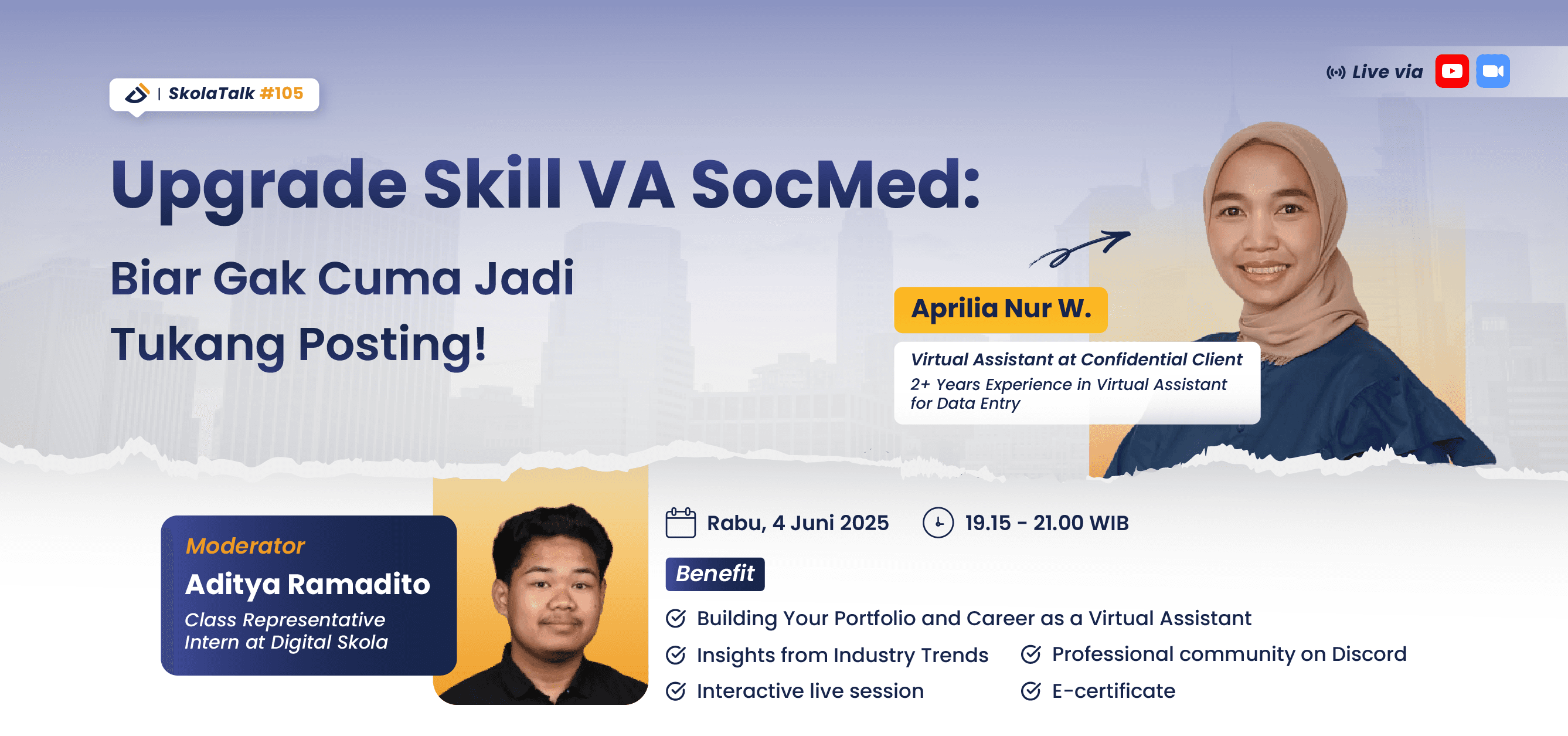 Skola Talk #105 - Virtual Assistant for Social Media Management