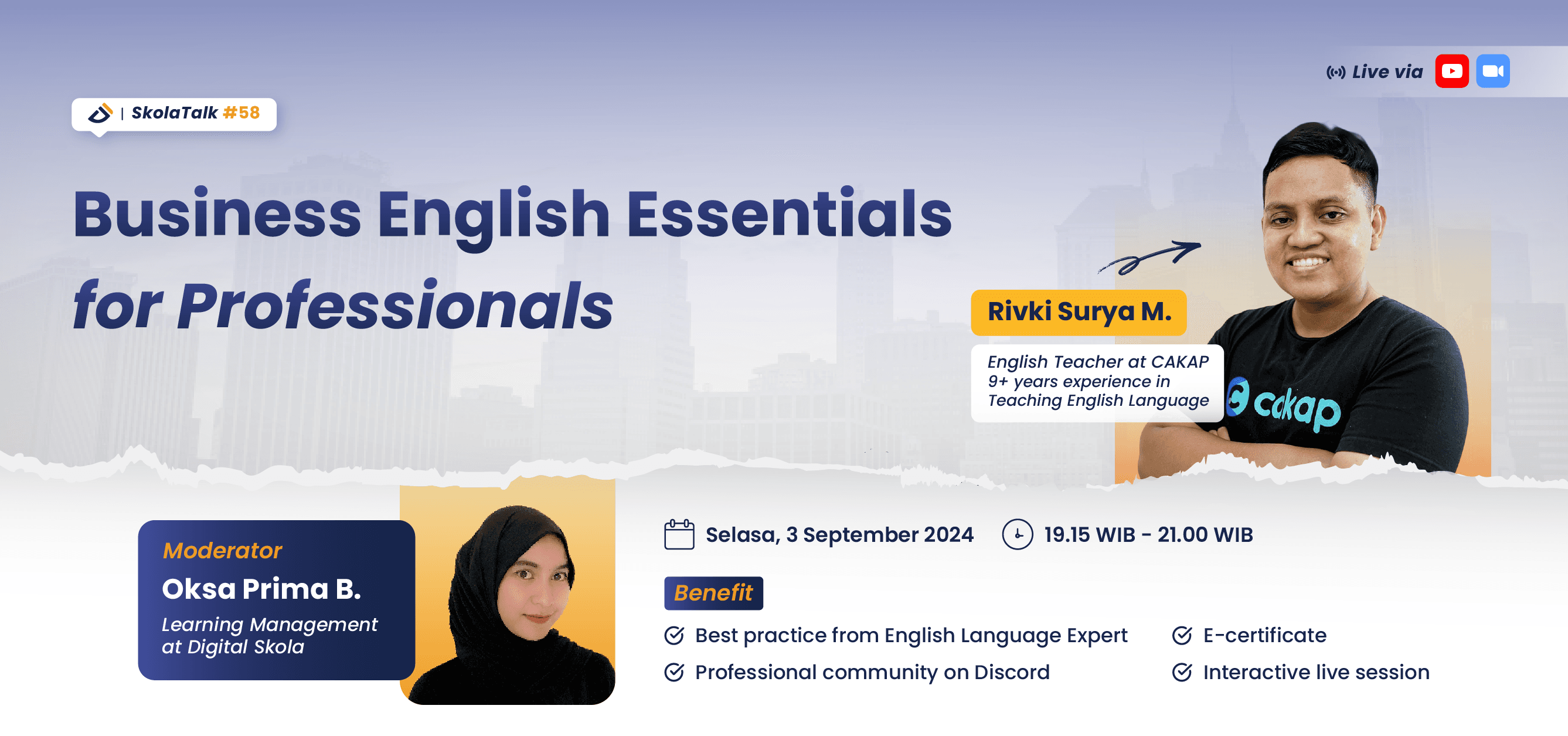 Skola Talk #58: English Class