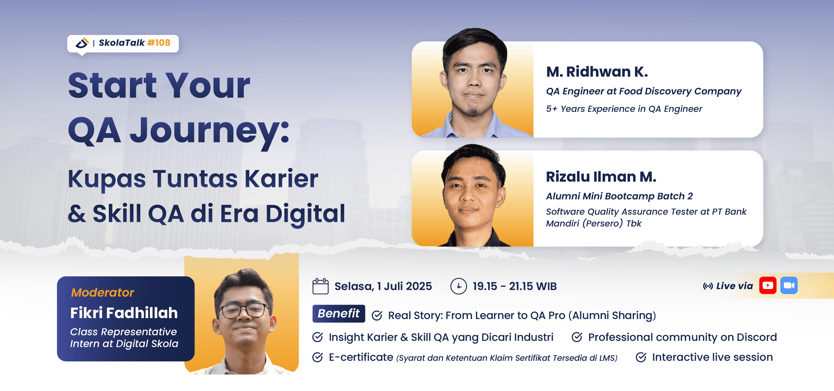 Skola Talk #108 - QA Engineer