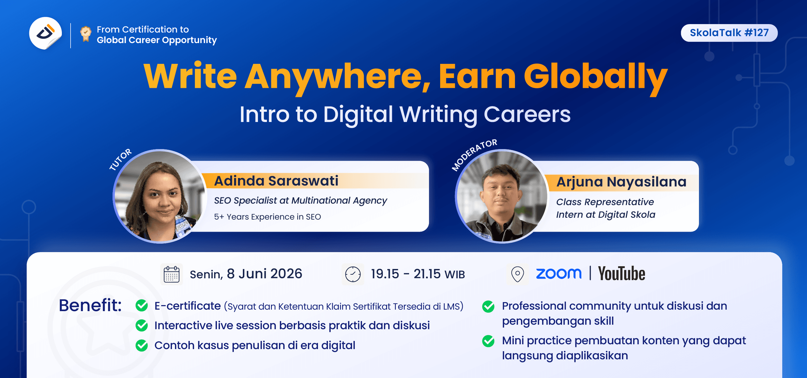 SkolaTalk #127 Digital Writing Camp
