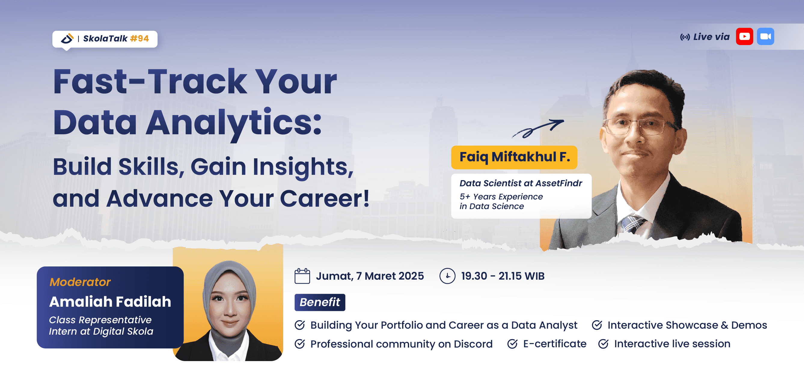 SkolaTalk #94  Fast Track Data Analytics