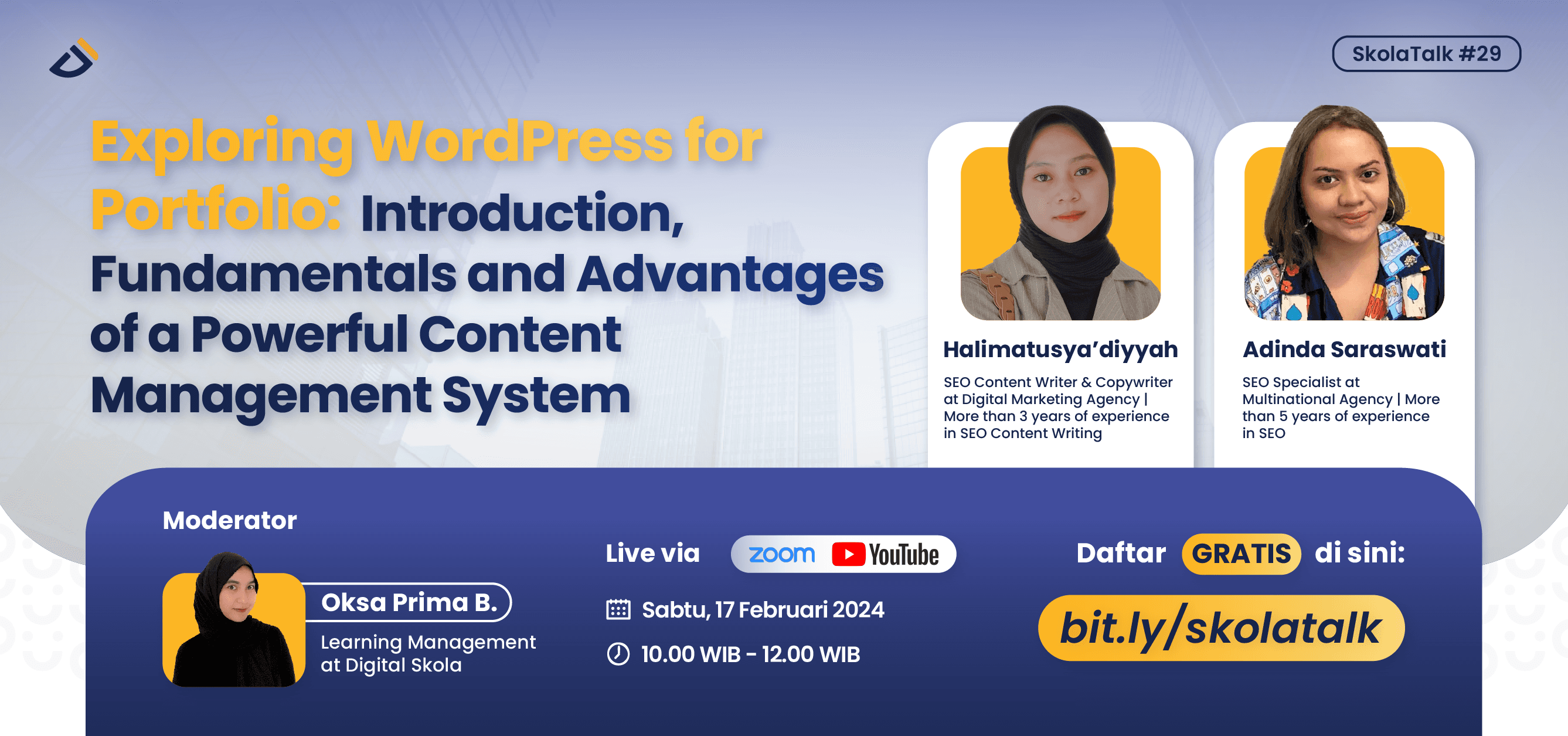 Skola Talk #29: Wordpress