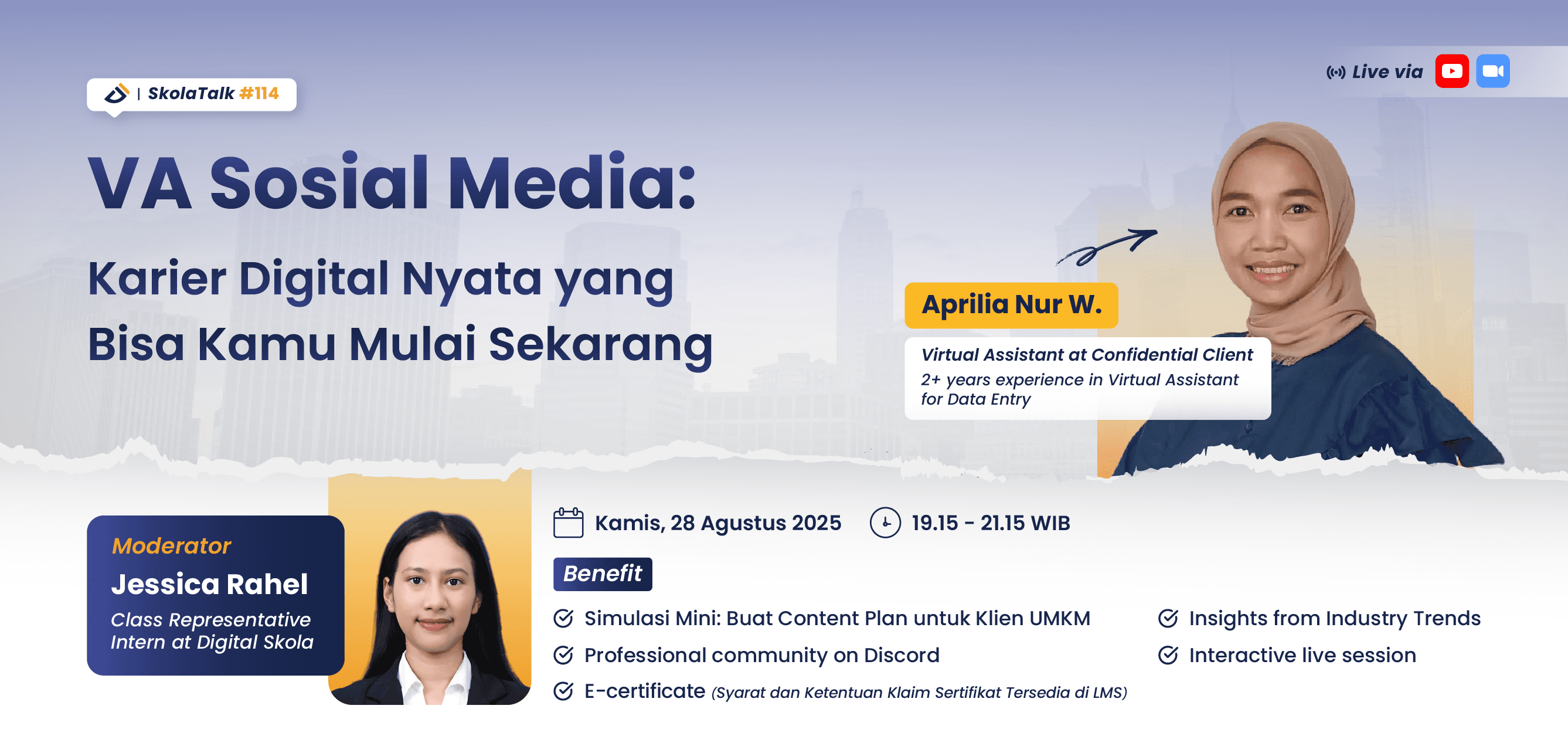 Skola Talk #114 - Virtual Assistant Social Media