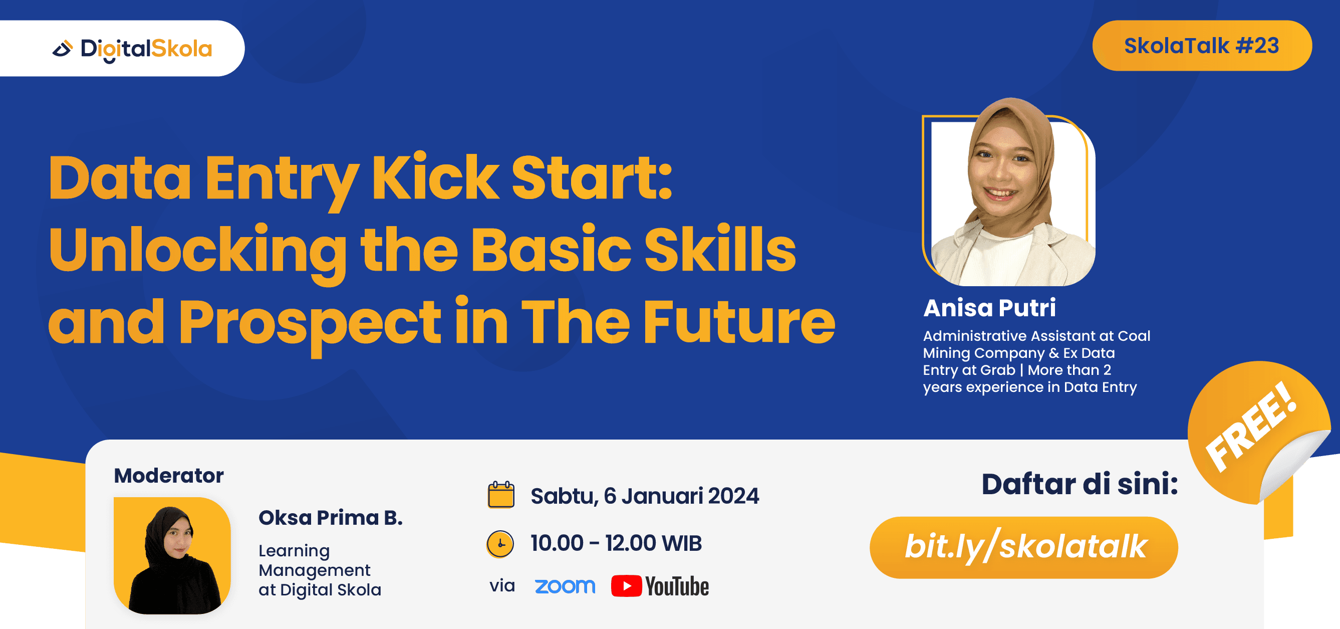 Skola Talk #23: Data Entry