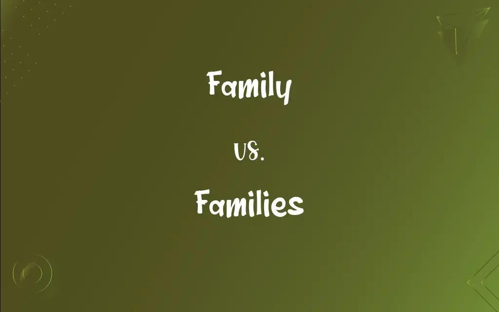 Perbedaan Family dan Families dalam Bahasa Inggris dan Cara Mudah Membedakannya