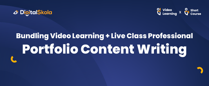 Bundling Video Learning + Live Class Portfolio Content Writing
